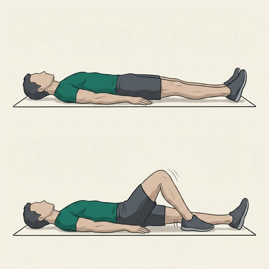 Illustrated movement guide: Heel Slide