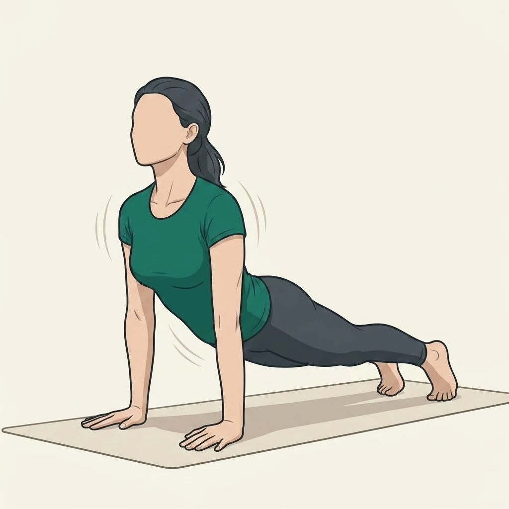 Illustrated movement guide: Upward-Facing Dog