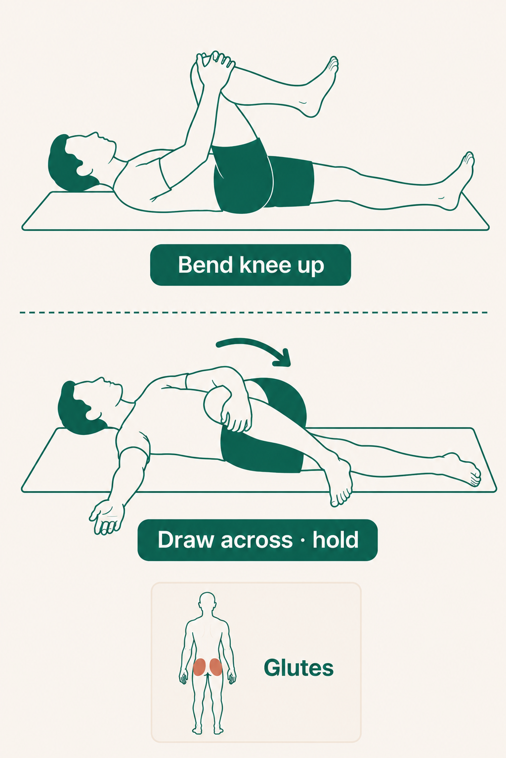 Cross-Body Glute Stretch